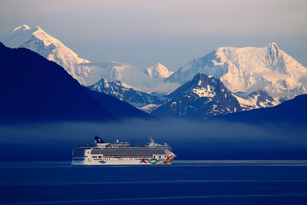 Norwegian Pearl cruise ship in Alaska