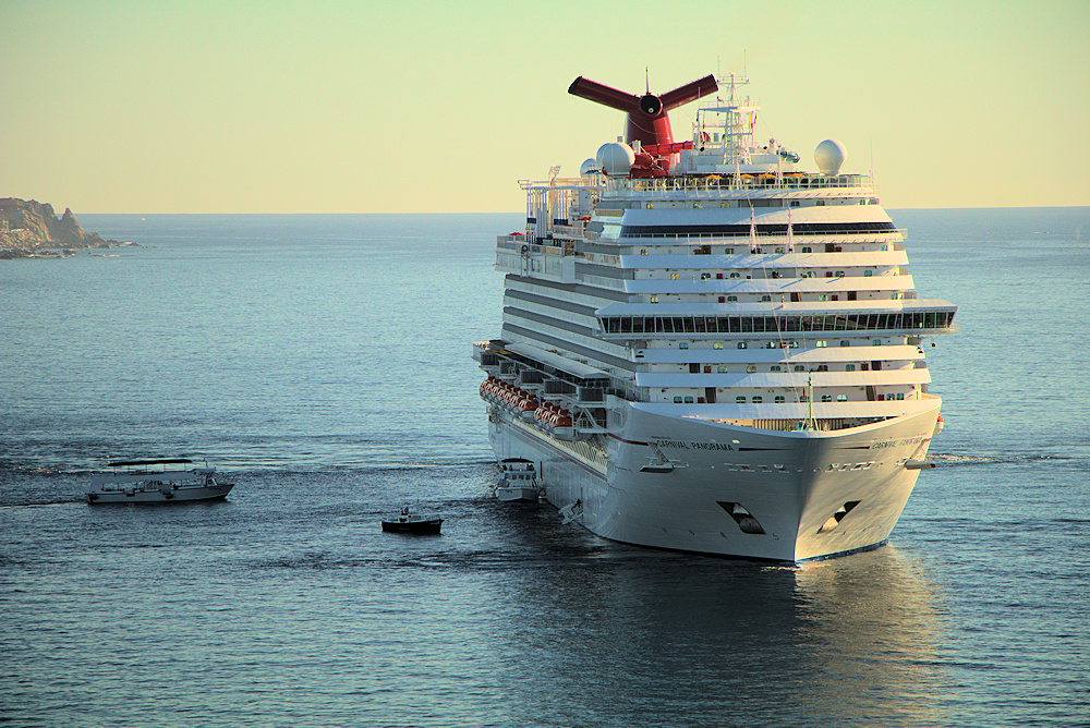 Carnival Panorama cruise ship in Cabo San Lucas