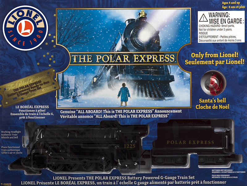 polar express train batteries