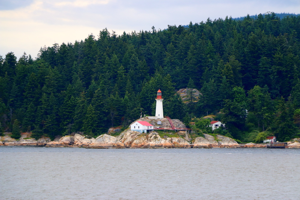 Coral Princess Vancouver lighthouse
