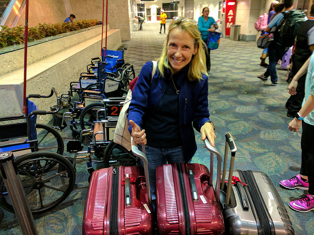 Kellyn Zimmerlin travel luggage