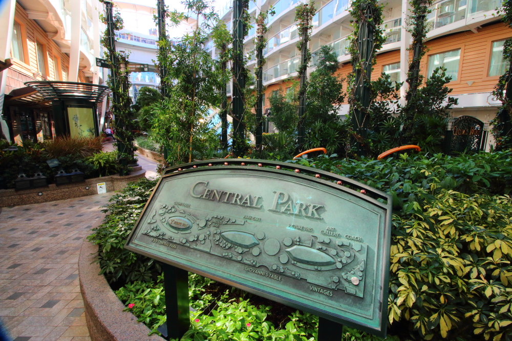 Central Park on Allure Of The Seas