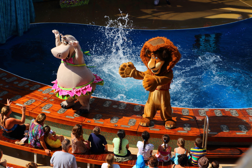 Dreamworks show on Allure Of The Seas
