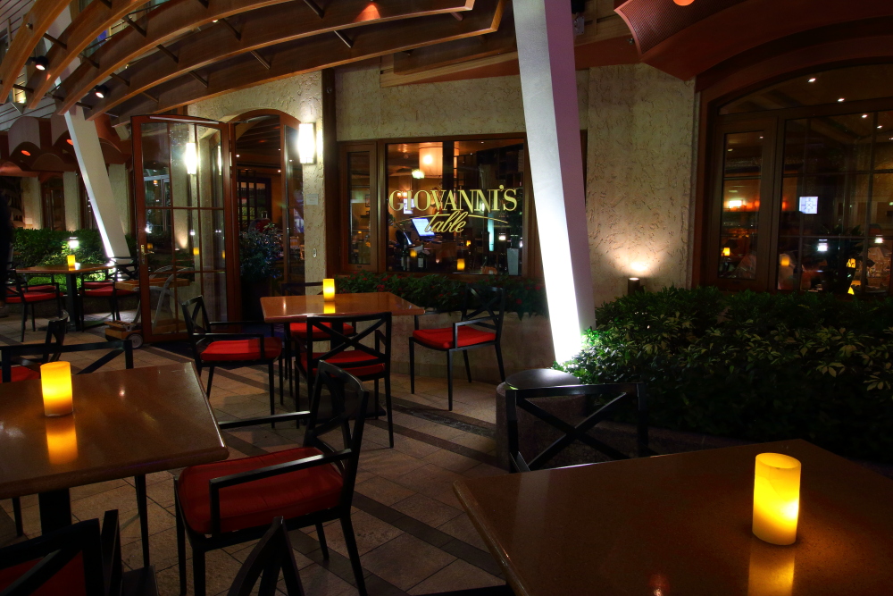 Giovannis Table Italian restaurant on Allure Of The Seas