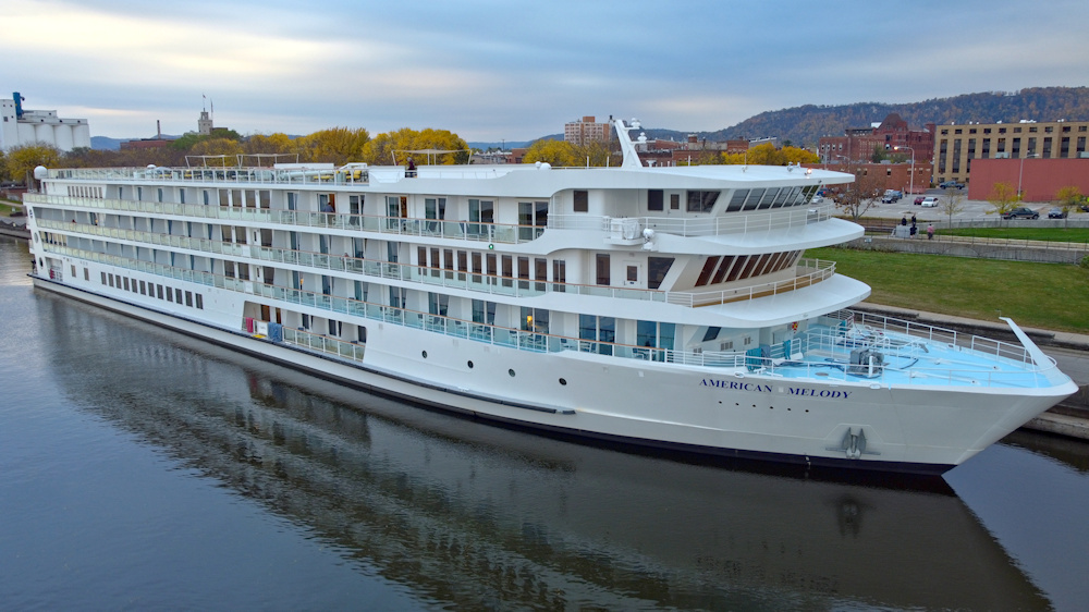 American Melody On The Mississippi River in Winona, Minnesota