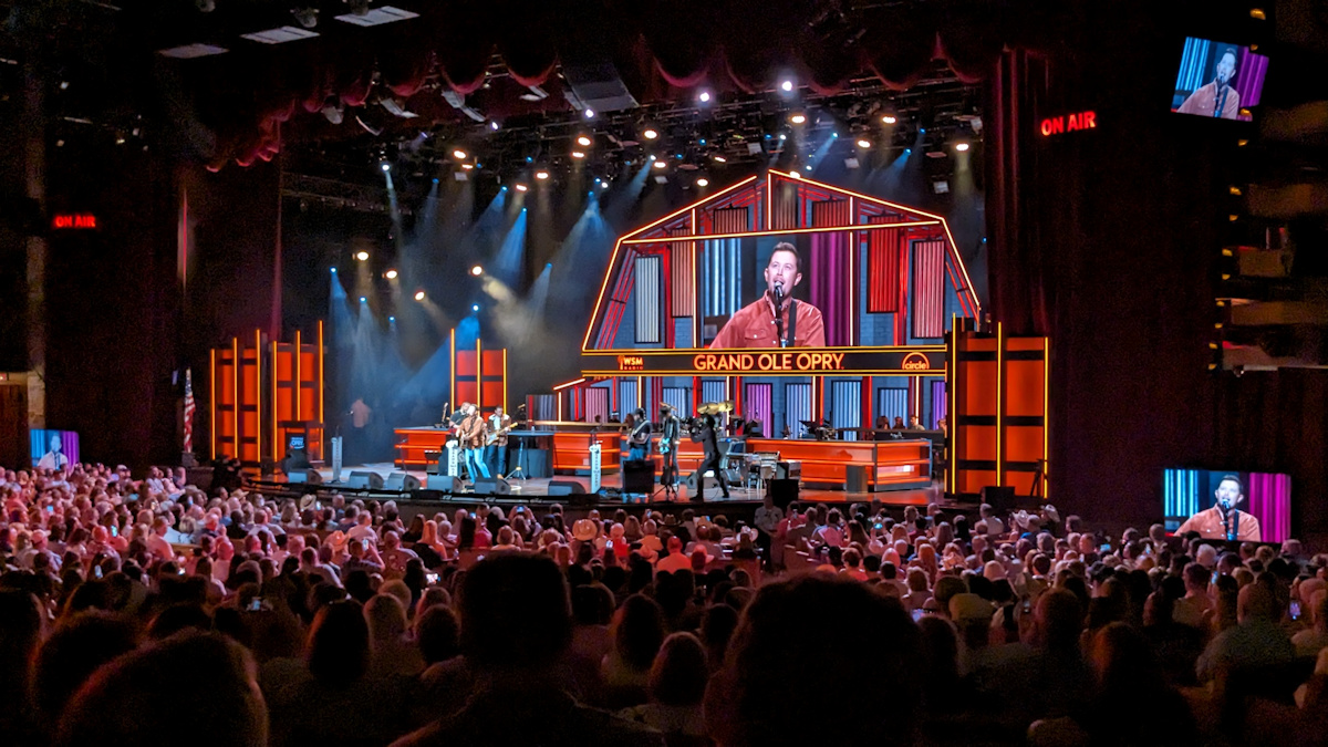 Scotty McCreery at the Grand Ole Opry