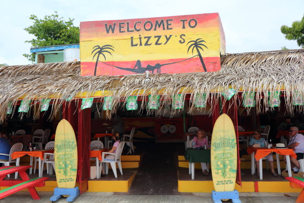 Lizzys restaurant in St Maarten