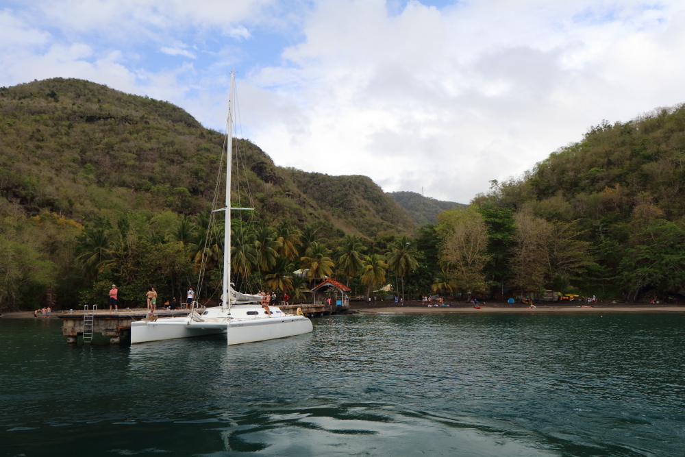 a shore excursion in Martinique