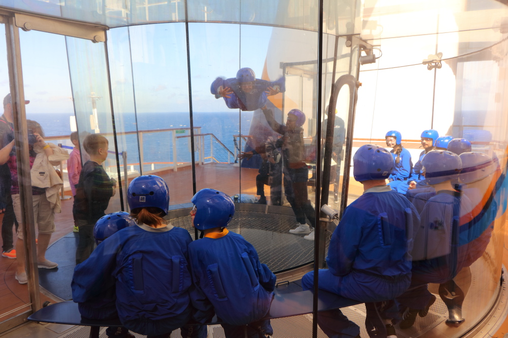 Anthem Of The Seas ripcord skydiving