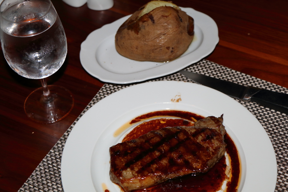 steak at Chops Grille - Anthem Of The Seas