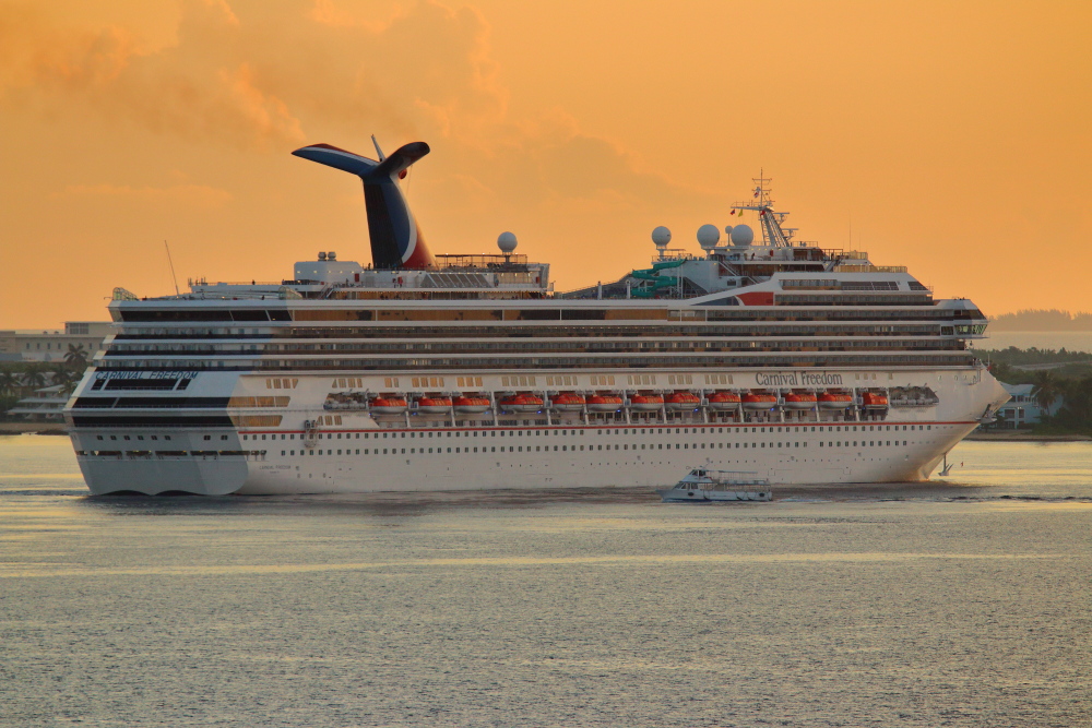 Carnival Freedom in Grand Cayman