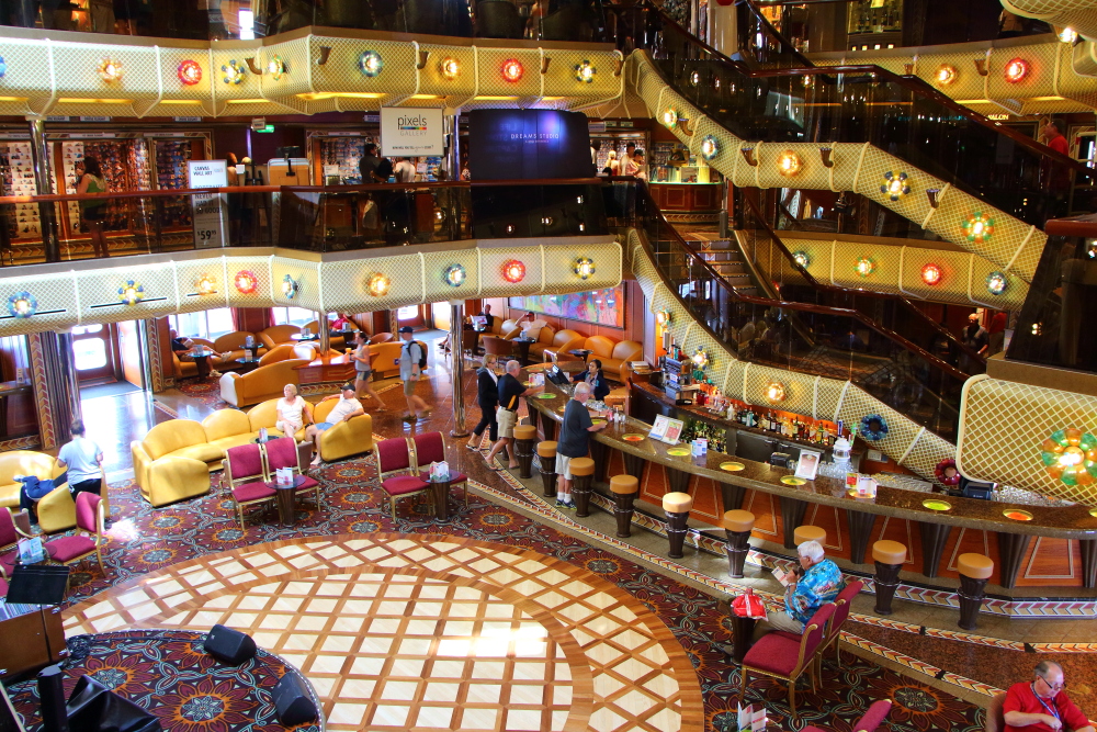 Carnival Conquest lobby