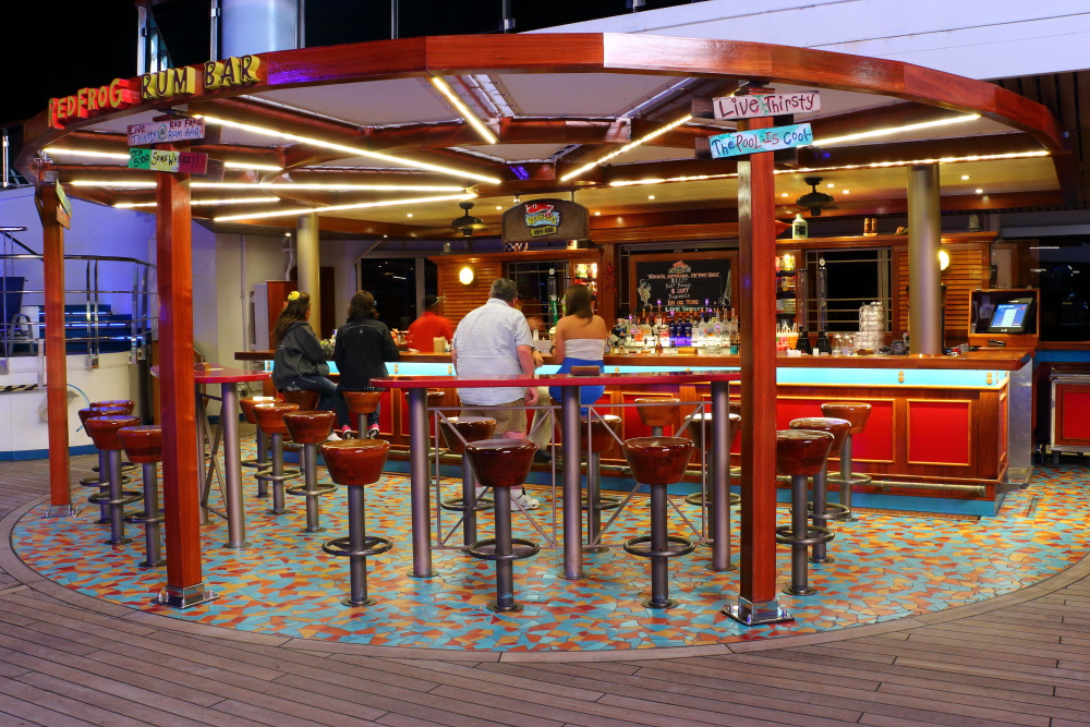 Carnival Freedom Red Frog Rum Bar