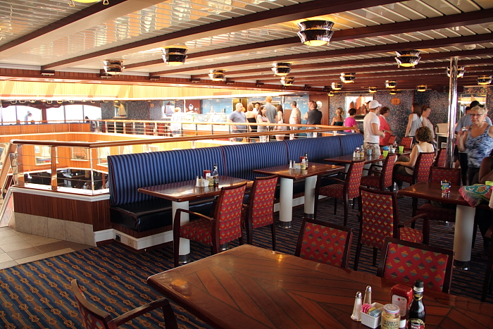 Carnival Glory Red Sail restaurant