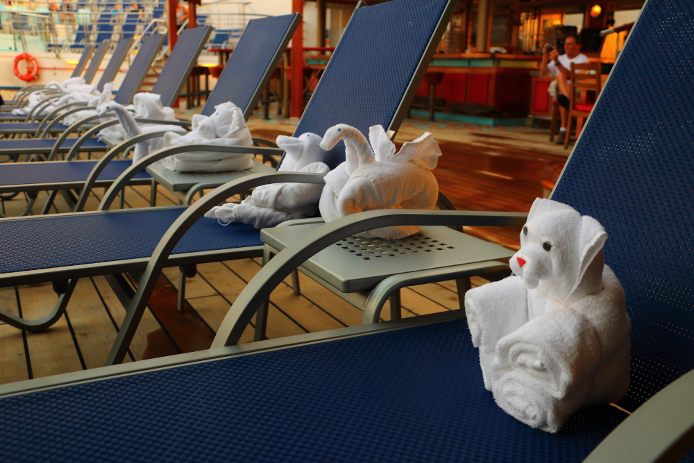 Carnival cruise towel animals
