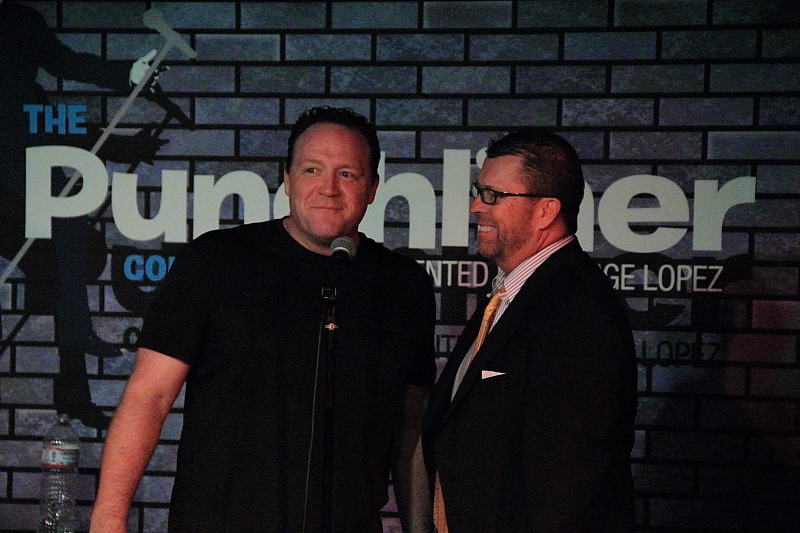 Lenny Schmidt at the punchliner comedy club