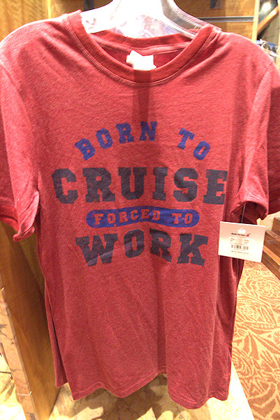 Born to cruise, forced to work
