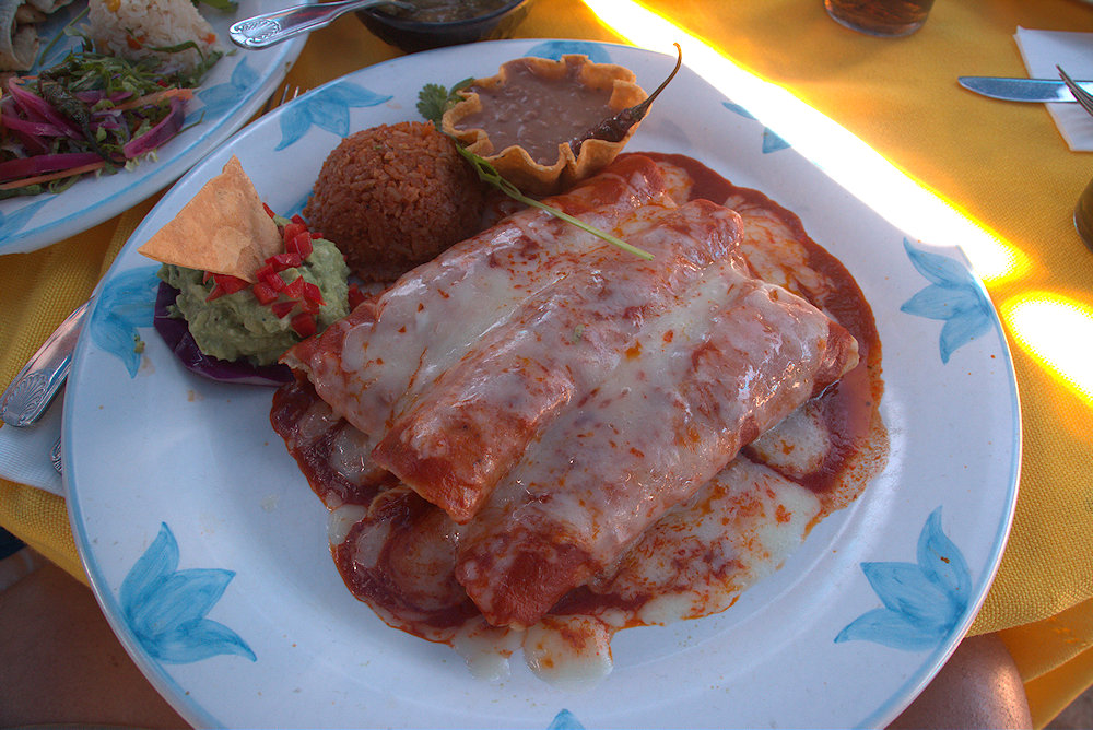 enchiladas in Mexico