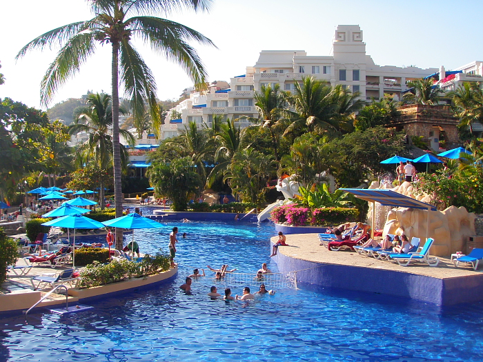 Manzanillo Mexico resort pool