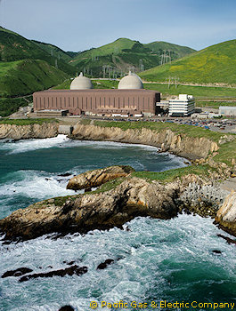 PG&E Photo of Diablo Canyon power plant