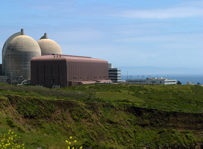 Diablo Canyon as seen from the north