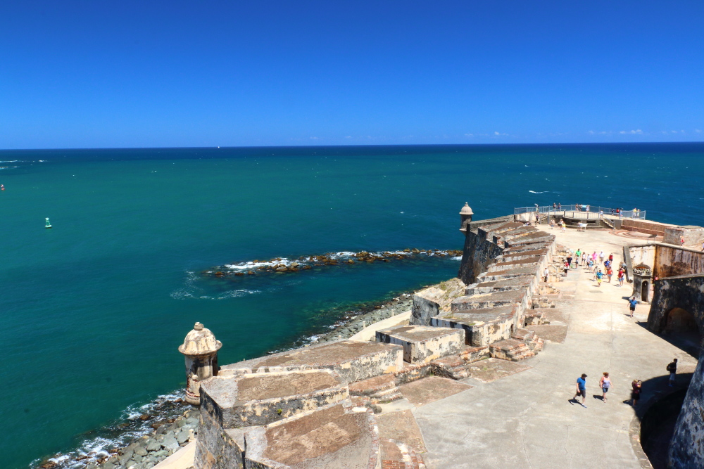 El Morro fort at San Juan harbor entrance