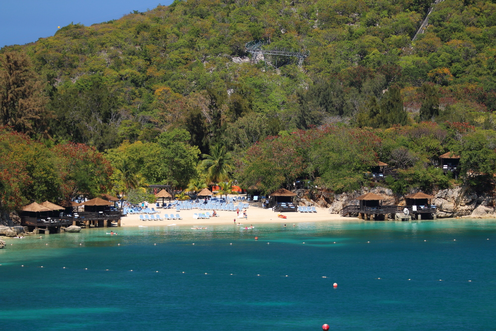 Royal Caribbean Labadee beach bungalow