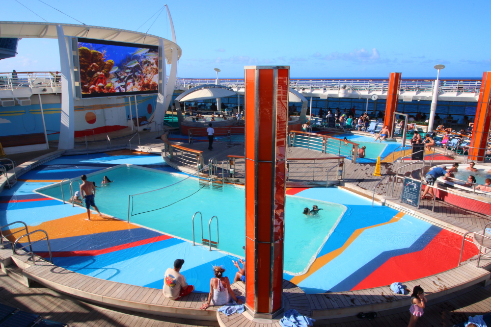 Independence Of The Seas swimming pools