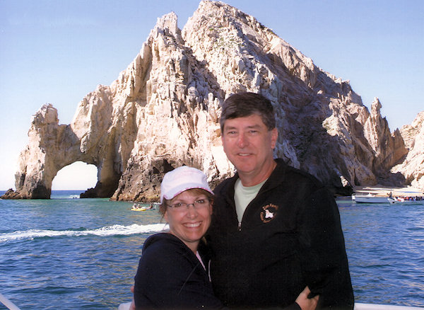 Jim & Kellyn in Cabo San Lucas, Mexico