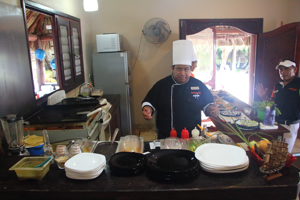 La Case En La Playa chef Cozumel Mexico