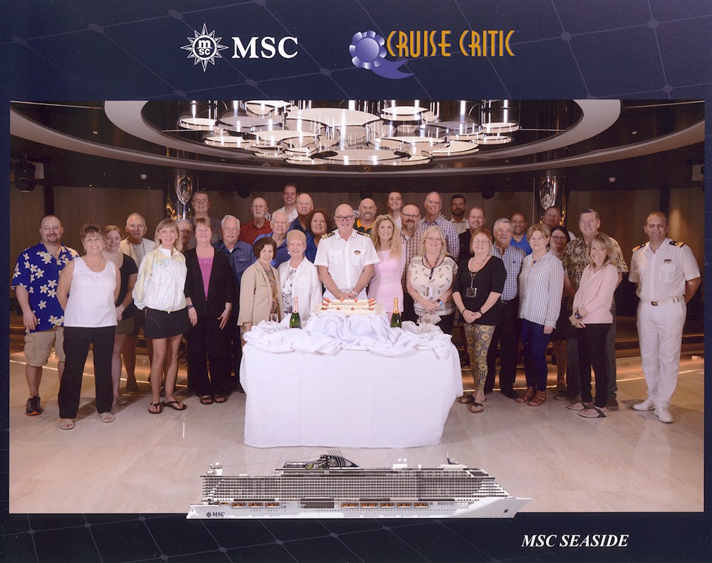 Cruise critic meet and mingle on MSC Seaside