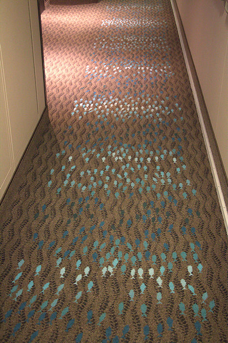Norwegian Escape carpet fish