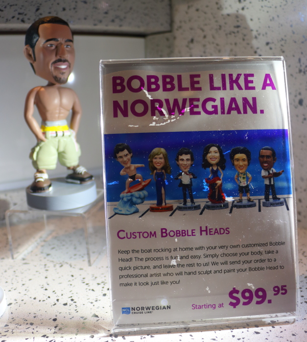 Norwegian Getaway bobblehead
