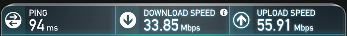 Norwegian Getaway Internet access speeds