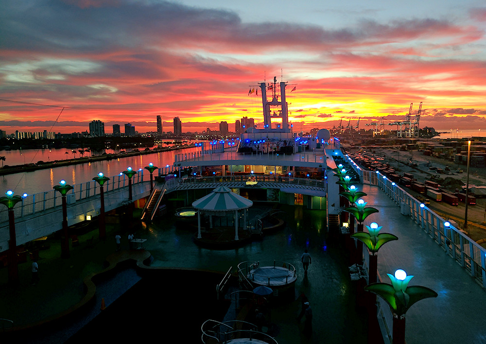 Port Of Miami sunrise