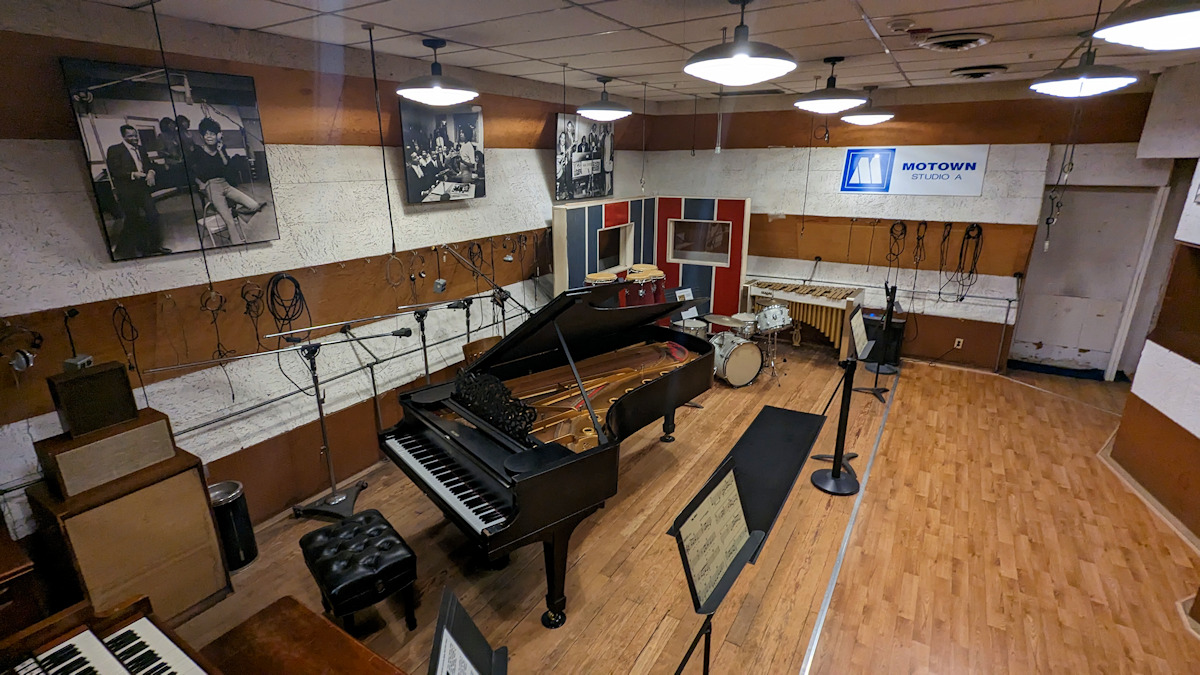 Hitsville - The Motown studio in the basement
