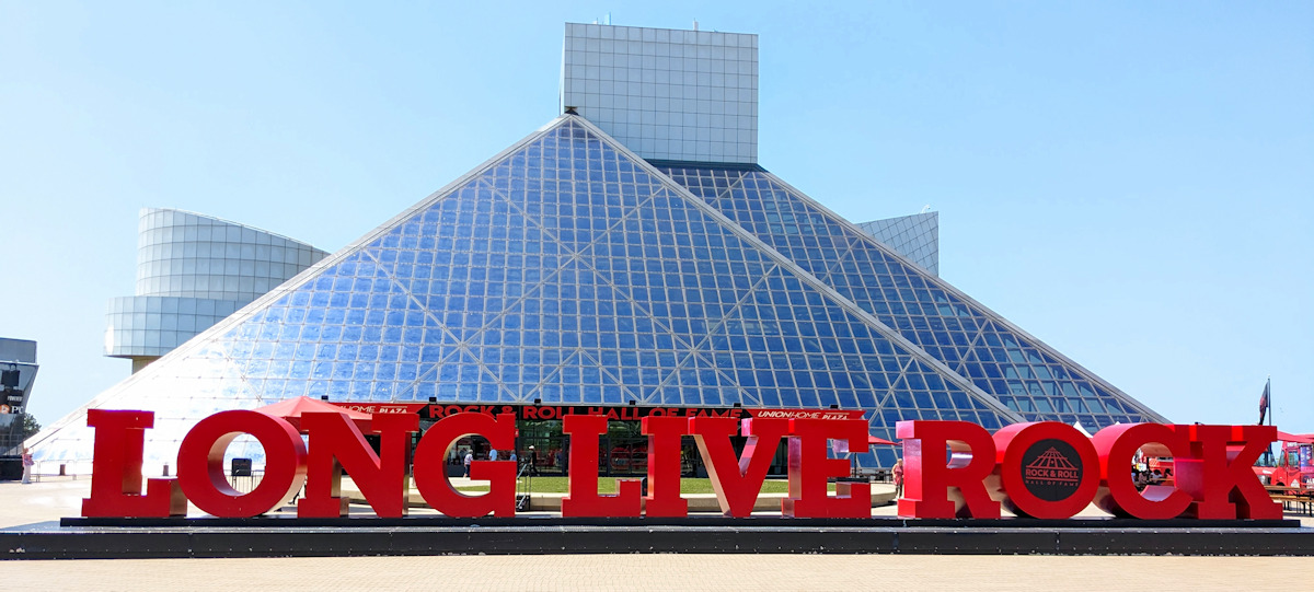 The Rock & Roll Hall Of Fame In Cleveland