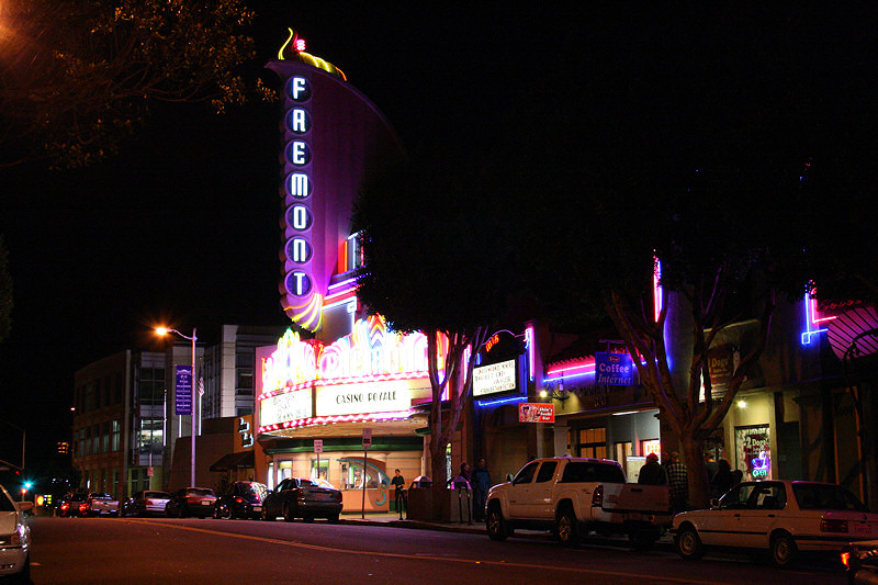 The art deco style Fremont Theatre in San Luis Obispo