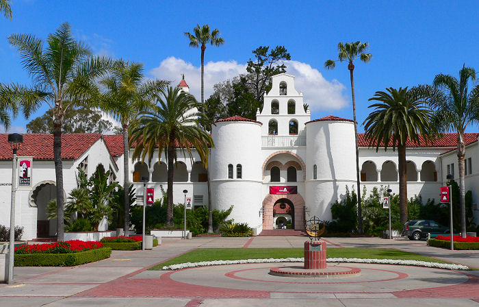 photo of the San Diego State University campus