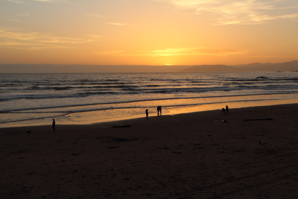 Sunset at Pismo Beach - Canon T5i test photo