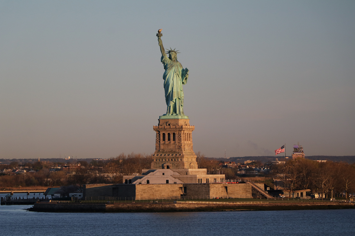 The Statue Of Liberty in New York