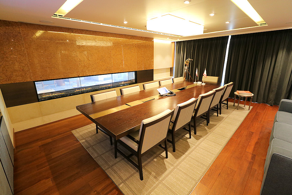Viking Star owners suite conference room