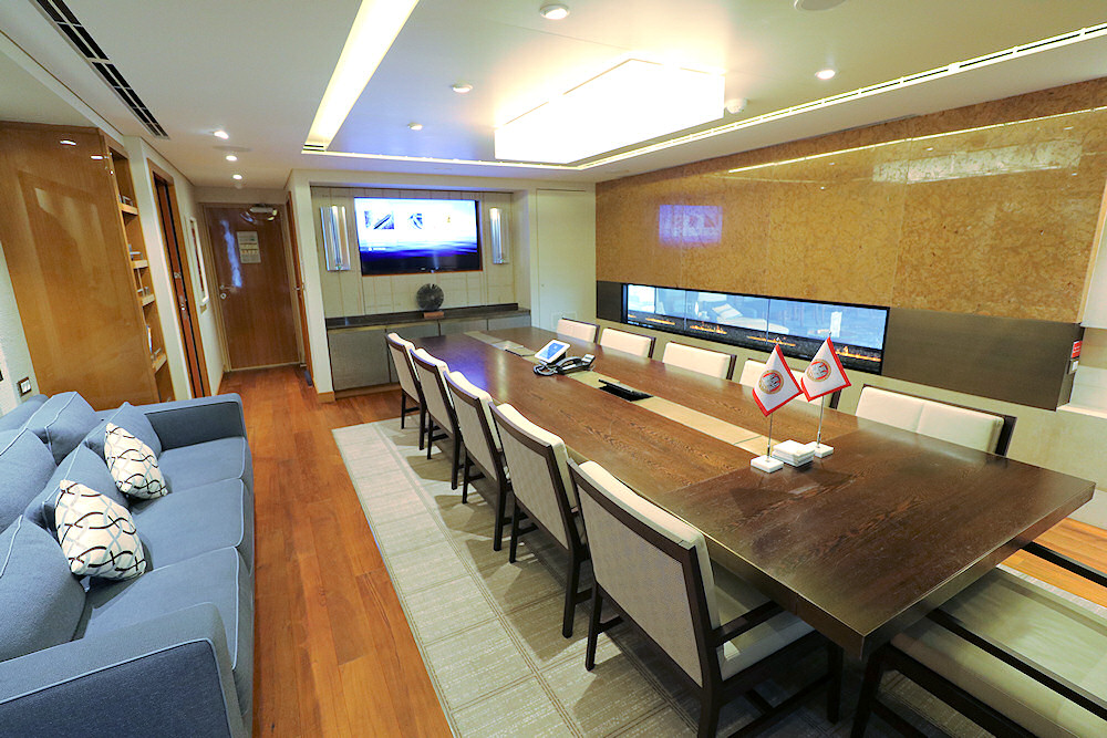 Viking Star owners suite conference room