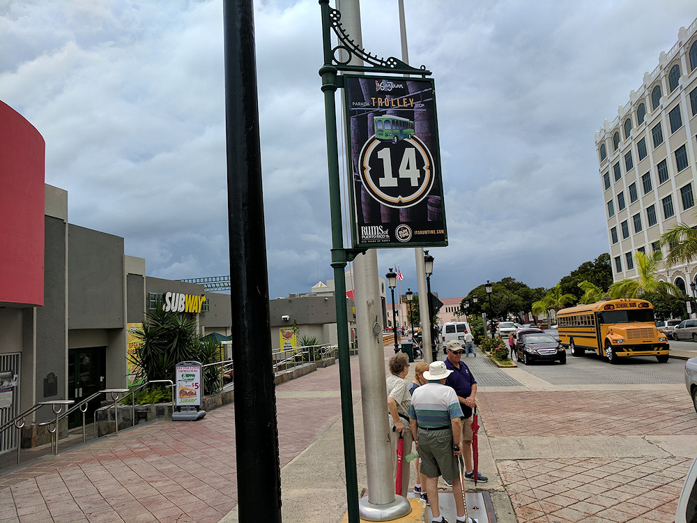 San Juan Trolley stop 14