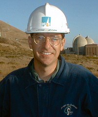 Jim Zimmerlin at Diablo Canyon Power Plant in the 1990s